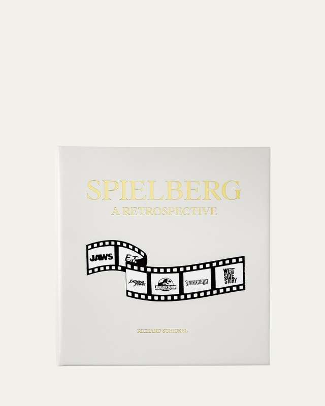 "Steven Spielberg: A Retrospective" Leather-Bound Book by Richard Schickel